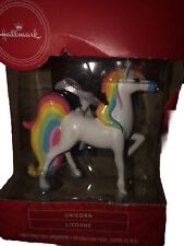 Hallmark Exclusive Rainbow Unicorn Keepsake Ornament picture
