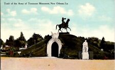 Postcard Tomb of the Army of Tennessee Monument New Orleans LA Louisiana   I-685 picture
