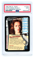 The X-Files 1996 Agent Dana Scully #173V1 PSA 9 MT Gillian Anderson CCG Premier picture