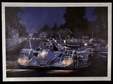 1999 Le Mans 24 Hours BMW V12LMR Nicholas WATTS Art Print 10.5x14.5 picture