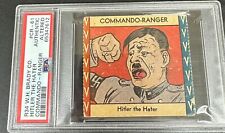 1940 R34 W.H. Brady Co. Commando-Ranger - Hitler The Hater PSA Authentic picture