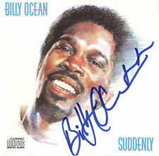 BILLY OCEAN SIGNED AUTOGRAPH SUDDENLY CD BOOKLET BECKETT BAS picture