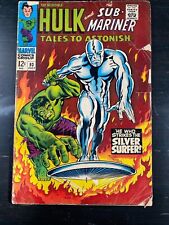 Tales To Astonish #93 Silver Surfer Vs Incredible Hulk Marvel 1967 Acceptable picture