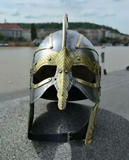 Medieval Viking Vendal Helmet 18 Gauge Steel Viking Armor Helmet Limited Edition picture