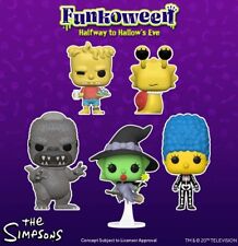 Funko Pop The Simpsons - Treehouse Of Horror - Complete Set Of 5 - Mint picture