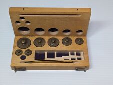 Vintage August Sauter Germany for Central Scientific Company Scale  Weight Set picture