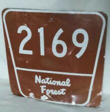 Authentic, Used, and Retired, Wisconsin Chequamegon-Nicolet National Forest Sign picture