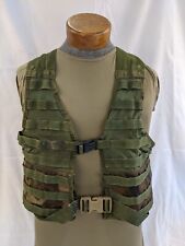 Good - MOLLE II Fighting Load Carrier Woodland Camo Genuine USGI picture