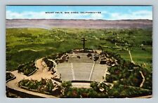 San Diego CA, Mount Helix, California Vintage Postcard picture