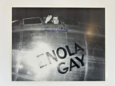 Paul Tibbets Signed 8” x 10” WWII Enola Gay Pilot picture