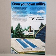 1978 Grumman Sunstream Print Ad Own Your Own Utility Suns Free Energy picture
