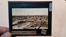 Colored Glass Magic Lantern Slide GYL CHINA CHINESE PEKING SQUARE FROM ABOVE picture