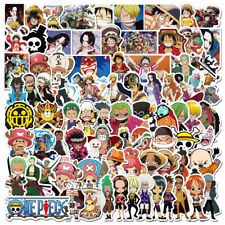 100Pcs ONE PIECE Skateboard Stickers bomb Laptop Luggage Decals Dope Sticker picture
