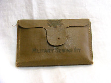 Vintage WW2 U.S. Army Sewing Kit Pouch 8-a #79 picture