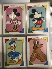 1991  Walt Disney  Complete Trading Card Set of 210 Cards- Impel picture
