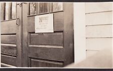 1925 ST PAUL'S COLLEGE CONCORDIA NOTICE MEASLES HERE MAYOR KEEP AWAY SIGN PHOTO  picture
