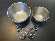 Vintage Hamilton Beach Mixer Bowls and Beaters from 8FM-127A 1930s Mixer picture