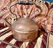 Vintage Large Cooper  Kettle 10’’ Tall 9.5’’ Bottom . Farmhouse Perfect picture