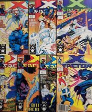 X-Factor #40 63-66 68 69 Marvel KEY Comic Book Lot 1991 Cyclops Beast X-Men Hulk picture