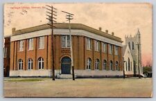 Carnegie Library Newnan Georgia GA 1911 Postcard picture
