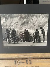 Vintage Original Outlaw Biker MC Photo Pagan’s Diablo’s 1969 Signed Long Island picture