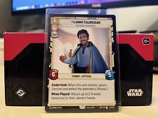 Star Wars Unlimited Spark of Rebellion Rare Card 197/252 Lando Calrissian picture