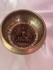 4.5” Handcarved Singing Bowl for Meditation,Healing and Therapy picture