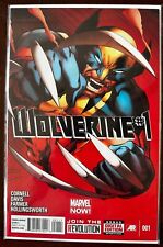 Wolverine #1 (2013) Cornell, Marvel Comics, Marvel NOW, Boarded, 1st Issue picture