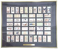 Wills's First Aid Series 1913 Medical First Aid Cards, Complete Set of 50 Framed picture