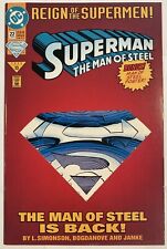 DC SUPERMAN THE MAN OF STEEL REIGN OF THE SUPERMEN 1993 #13 #22 JUNE 93 picture