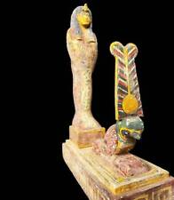 Rare Egyptian pharaoh with The Egyptian God Horus picture