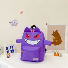 Pokemon Gengar  backpack Purple Backpack Kids School Book Bag picture