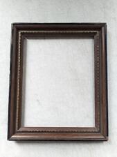 vintage 1800s early 1900s picture frame 14x11.5 (11x8.75) cedar wooden FOLK ART picture