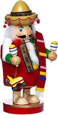 Kurt Adler 10.25-Inch Mexican Tablepiece-Chubby Collection Nutcracker picture