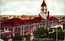 Postcard Union Railroad Depot in Denver, Colorado picture