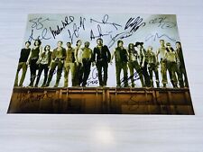 The Walking Dead Cast Signed Autographed Photograph Andrew Lincoln Steven Yeun picture