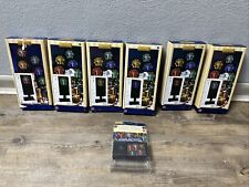 RARE New Lemax Fireworks Lighted Accessory Display Christmas NIB ENTIRE SET OF 7 picture