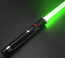 Star Wars Qui-Gon Jinn Lightsaber Replica Force FX Dueling Rechargeable Metal picture