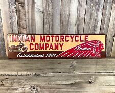 Indian Motorcycle Company Chief Embossed 20