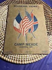 WW I Souvenir Views Camp Meade MD Pictorial History Maryland Cantonment 1918 picture