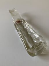 PUDDLE BOTTLE Vintage PEPSI COLA Glass Flattened Melted 8 oz. / Gag Gift picture