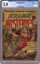 Strange Mysteries #2 CGC 2.0 1951 4017947008 picture