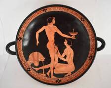 Two Women in Love - Red Figure Small Kylix Vase - (ca. 475 BCE)  - Replica picture