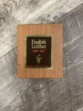 English Leather Gift Set Cologne and After Shave Vintage picture