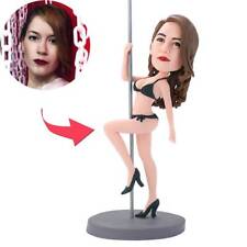 Pole Dancer Custom Bobblehead With Engraved Text picture