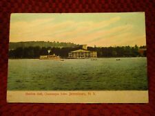 EARLY 1900'S. SHELDON HALL. CHAUTAUQUA LAKE. JAMESTOWN, NY POSTCARD G9 picture