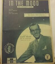 ICONIC GLEN MILLER 2 SIDED POSTER (SEE PHOTO'S) , HISTORY GIFT SOUVENIR   MUSIC picture