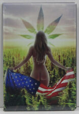 Naughty Pinup Girl & Field of Weed 2
