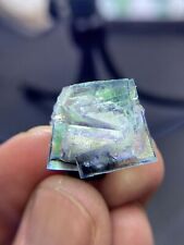 Magnificent three color transparent cubic fluorite crystal, Yao Gang Xian picture