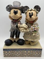 Mickey & Minnie Bride & Groom Enesco Walt Disney Showcase Collection picture